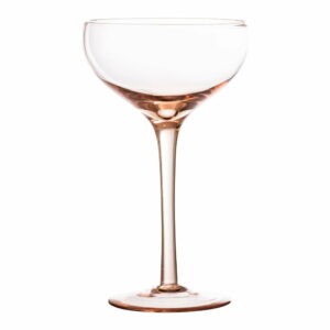 Svetloružový pohár na šampanské Bloomingville Champagne Glass
