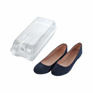 Transparentný úložný box na topánky Wenko Smart