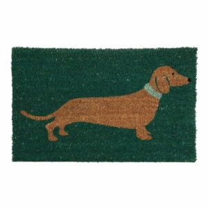 Zelená rohožka Premier Housewares Sausage Dog