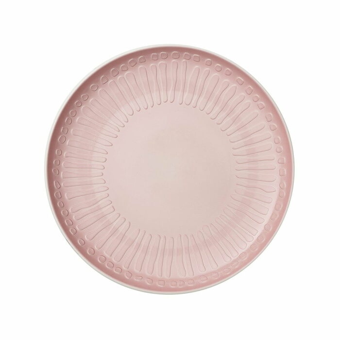 Bielo-ružový porcelánový tanier Villeroy & Boch Blossom