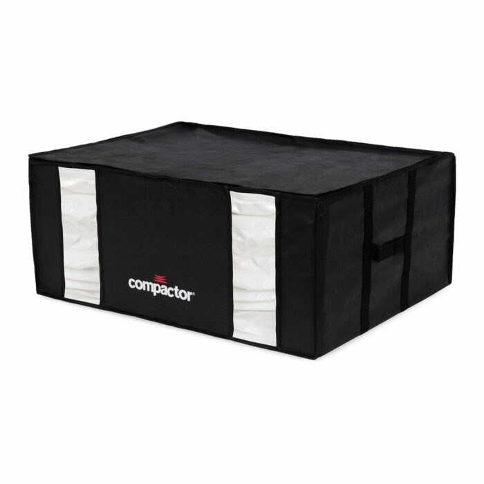 Čierny úložný box s vákuovým obalom Compactor Black Edition
