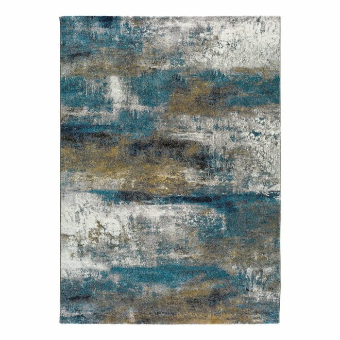 Modrý koberec Universal Kalia Abstract
