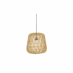 Prírodná závesná lampa z bambusu WOOOD Moza