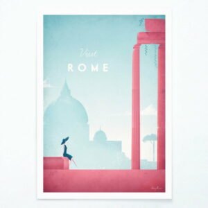 Plagát Travelposter Rome