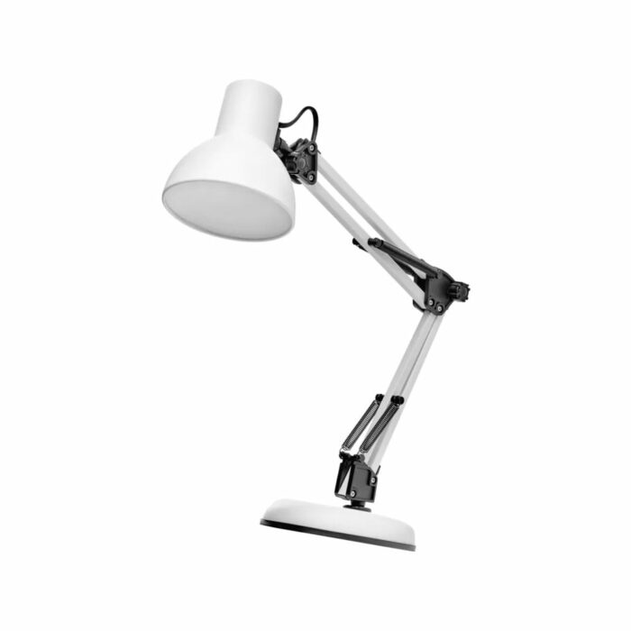 Biela stolová lampa (výška  48 cm) Lucas – EMOS