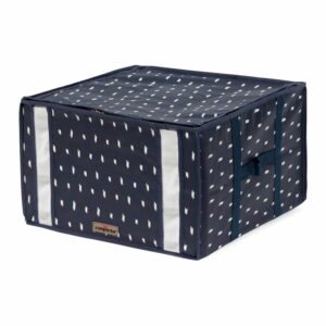 Čierny vakuový úložný box na oblečenie Compactor Kasuri
