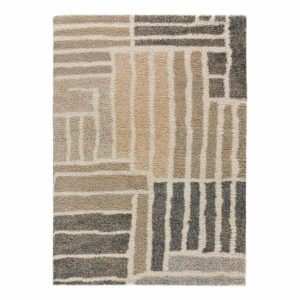 Šedo-béžový koberec 160x230 cm Cesky - Universal