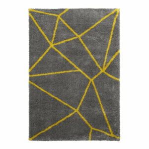 Sivo-žltý koberec Think Rugs Royal Nomadic Grey & Yellow