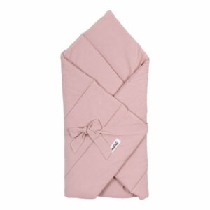 Ružová bavlnená detská deka 75x75 cm - Malomi Kids