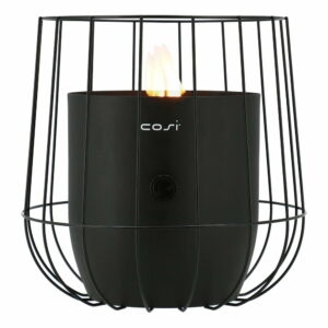 Čierna plynová lampa Cosi Basket