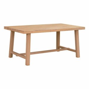 Jedálenský stôl z brúseného dubového dreva Rowico Brooklyn