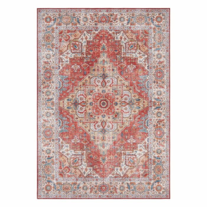 Tehlovočervený koberec Nouristan Sylla