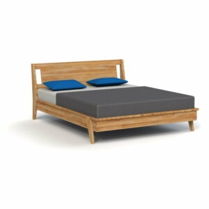 Dvojlôžková posteľ z dubového dreva 180x200 cm Retro 2 - The Beds