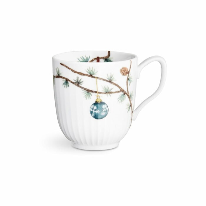 Porcelánový vianočný hrnček Kähler Design Hammershoi Christmas Mug