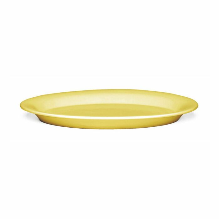 Žltý kameninový tanier Kähler Design Ursula