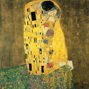 Reprodukcia obrazu Gustav Klimt The Kiss