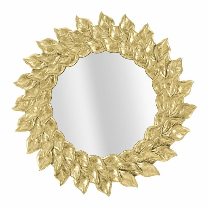 Nástenné zrkadlo v zlatej farbe Mauro Ferretti Aton
