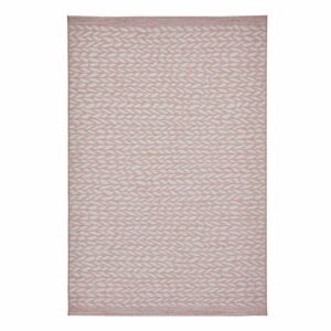 Ružový/béžový vonkajší koberec 170x120 cm Coast - Think Rugs