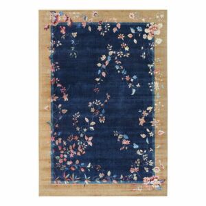 Tmavomodrý/béžový koberec 120x160 cm Amira – Hanse Home