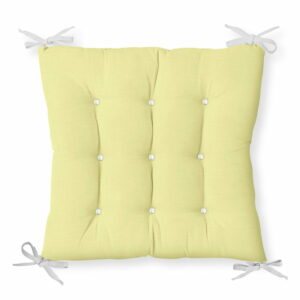 Sedák s prímesou bavlny Minimalist Cushion Covers Lime