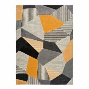 Oranžovo-sivý koberec Universal Gladys Sarr
