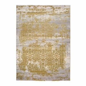 Sivo-zlatý koberec Universal Arabela Gold