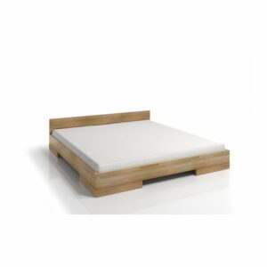 Dvojlôžková posteľ z bukového dreva SKANDICA Spectrum