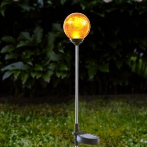 Oranžová záhradná LED dekorácia Star Trading Roma