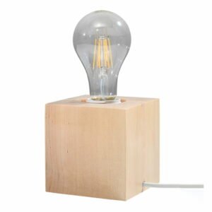 V prírodnej farbe stolová lampa (výška  10 cm) Gabi – Nice Lamps