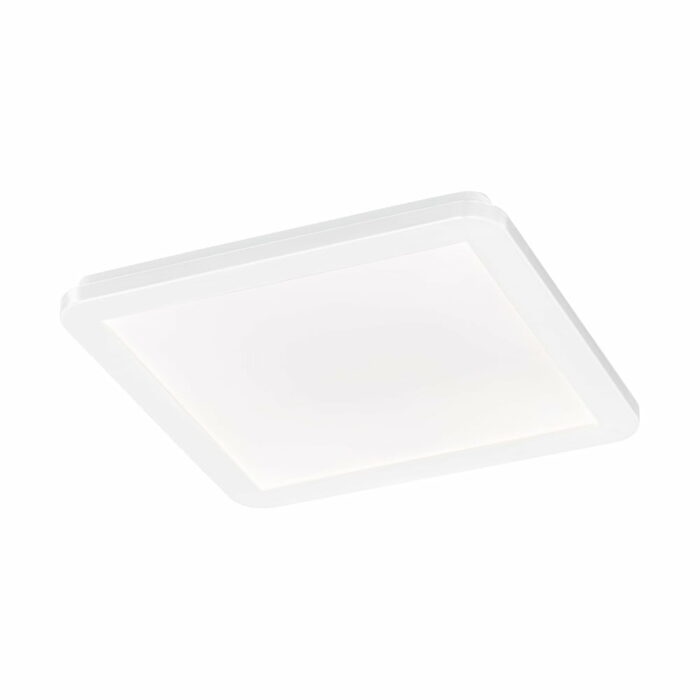 Biele LED stropné svietidlo 17x17 cm Gotland - Fischer & Honsel