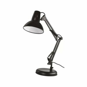 Čierna stolová lampa (výška  46 cm) Dustin – EMOS