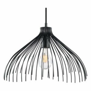 Čierne závesné svietidlo Nice Lamps Umea
