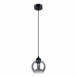 Čierne závesné svietidlo ø 15 cm Grande – Nice Lamps