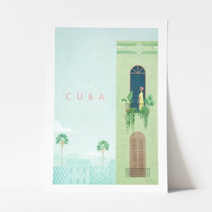 Plagát Travelposter Cuba