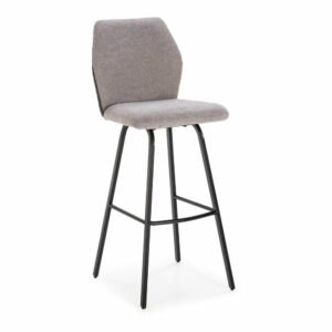 Svetlo šedé barové stoličky v sade 2 ks 75 cm Pol - Marckeric