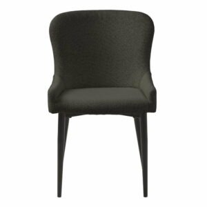 Tmavo šedá jedálenská stolička Ontario - Unique Furniture