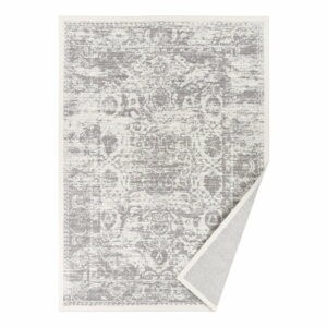 Biely obojstranný koberec Narma Palmse White