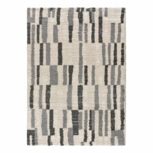 Šedo-krémový koberec 80x150 cm Enya - Universal