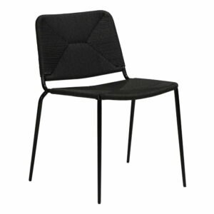 Čierna stolička DAN-FORM Denmark Stiletto